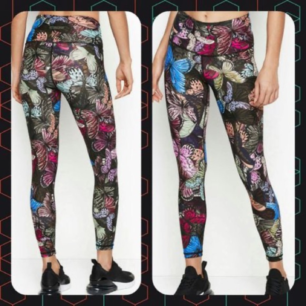Victoria Sport butterfly workout leggings